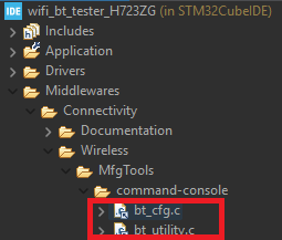 Delete BT files