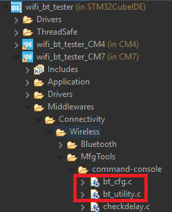 Delete bt files
