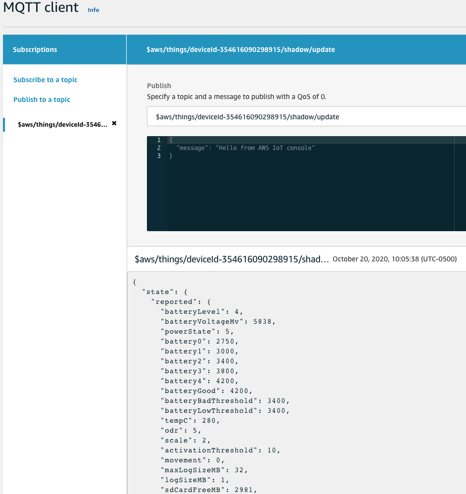 MQTT Data