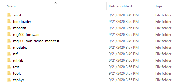 Demo folder