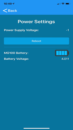 Power settings